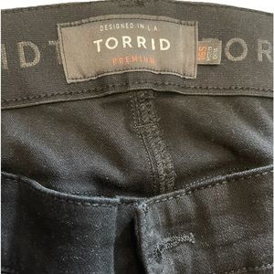 Torrid jeans black like new size 16 s